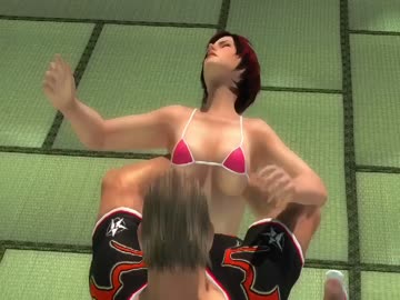 [DOA5LR]ミラ　トロピカルセクシー　ベアハッグ