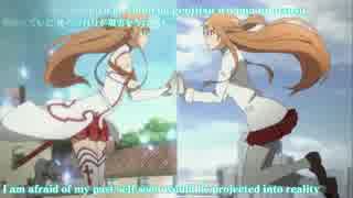 【ソードアート・オンラインОP】LiSA "Crossing Field" 英語で歌ってみた