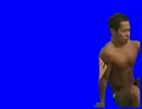 座る先輩BB
