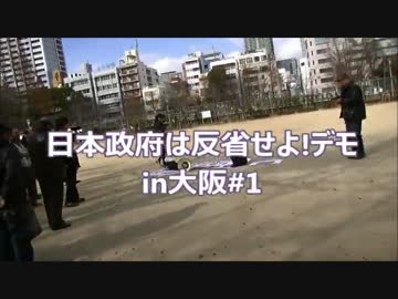 2016.1.10 日本政府は反省せよin大阪 #1