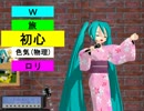 【第16回MMD杯予選】　あじさい橋　（スナック初音）