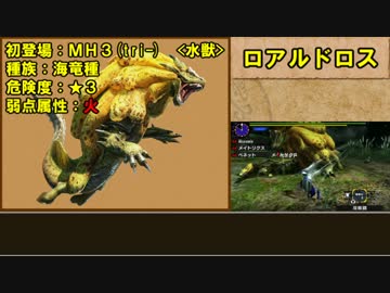 【ＭＨＸ】ゆっくりモンハン図鑑X２【ゆっくり解説実況】