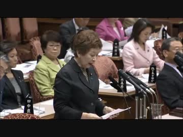 日本のこころを大切にする党　中山恭子代表　参議院予算委員会 28.1.18