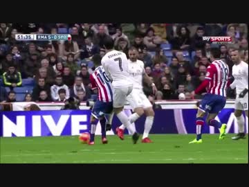 【レアル・マドリー】 ロナウドが相手選手に蹴りを入れた問題のシーン