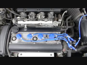 二代目AE111レビンでドライブ Part 9-a　【プラグコード交換 前編】