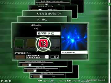 【K-Shoot MANIA】Atlantis【創作譜面】