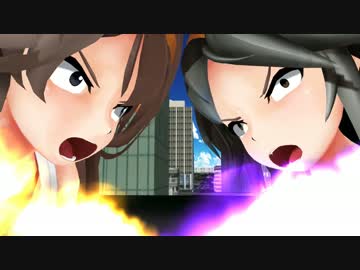 【MMD】艦隊闘劇 THE KING OF FLEETS　Round4-1【艦これ】×【KOF】