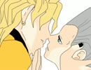 【腐】DIOポルでキス唾