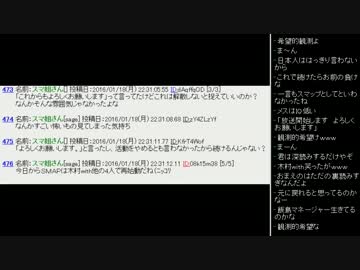 [2016.01.18]永井先生 雑談(SMAP緊急生放送 視聴前&amp;視聴後)
