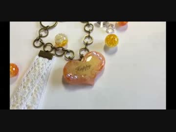 UVレジン専用顔料で着色してアクセサリーを作りました(｡･ω･)ゞ