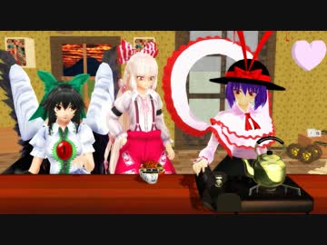 衣玖さん達のカップ麺