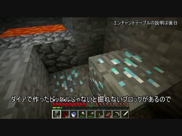 【Minecraft】バニラの世界で自由に生きる！　part1