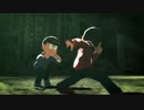 （MMDおそ松さん）長男次男（ガレキ町にて）