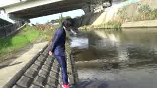 【逆ログ031】川の水一気吸い！川の水の正しい飲み方。