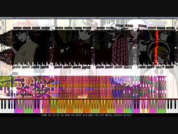 【怒涛の95万!!】千本桜の楽譜を暗黒譜面にしてみた