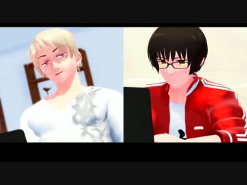 【APヘタリアMMD】Shake It Offしたい普と日