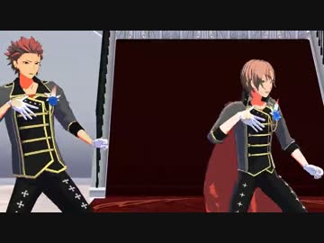 【MMDあんスタ】鬼龍紅郎と月永レオでShady