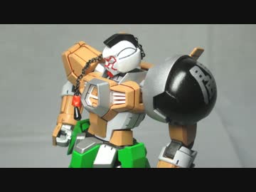 【ガンプラ】HGスパローを蒙古超人風に改造してみた【作ってみた】