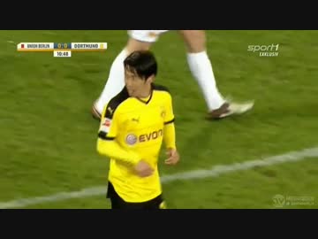 【トレーニングマッチ】香川真司タッチ集 vs ウニオン・ベルリン