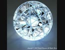 3DCG Bule Crystal -Gallery001-