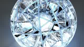 3DCG Bule Crystal -Gallery001-