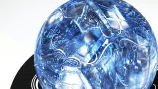 3DCG Blue Crystal -Gallery002-