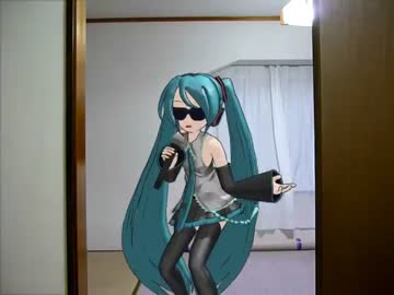 リズムに乗りつつ調子に乗っていた初音ミク