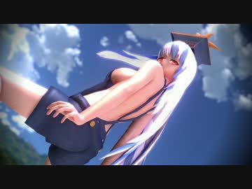 【R-15】慧音にもオーバーオールを着て踊ってもらった【東方MMD】