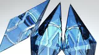 3DCG Blue Crystal -Gallery003-