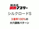 競馬道調教マスターでシルクロードＳの大穴馬を探す