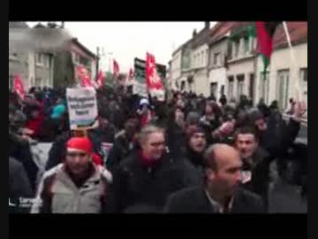 コレは酷い！仏Calaisの経済難民と支援団体のUKに行かせろデモが暴動へ