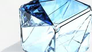 3DCG Blue Crystal -Gallery007-