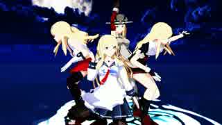 【MMD艦これ】ほにゃらら型ビスマルク達でKiLLER LADY【フルHD】