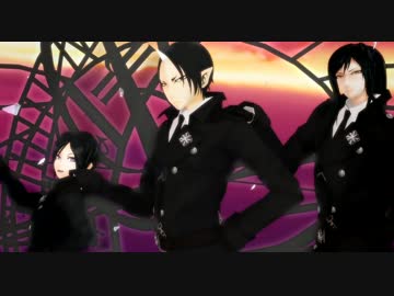 【MMD刀剣乱舞】鬼神と薬研と太郎太刀でMasked bitcH【MMD鬼徹】