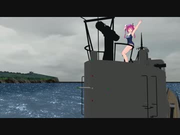 【MMD艦これ】出撃！オリョクル潜水艦隊！【スク水】