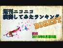 【テスト】週刊ニコニコ演奏してみたランキングDIGEST #35 2015年8月第5週