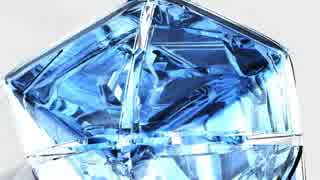 3DCG Blue Crystal -Gallery010-