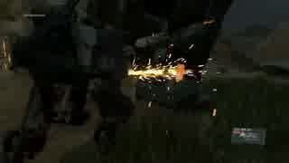 MGSV:TPP[EXTREME] サヘラントロプス　ウォーカーギアで張り合ってみる