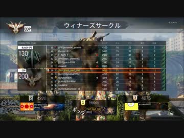 10000点行きたかったドミネ【CoD BO3】
