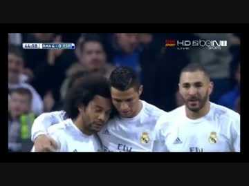 第22節　レアル・マドリー　vs　エスパニョール　2016/01/31