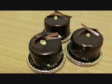 イチゴとショコラのムース　作りました