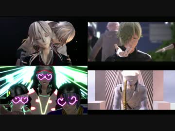 鶴・鶯・一・三詰め【MMD刀剣乱舞】