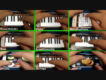 【クロノトリガー】カエルのテーマをiPhoneだけで演奏してみた【両生類】