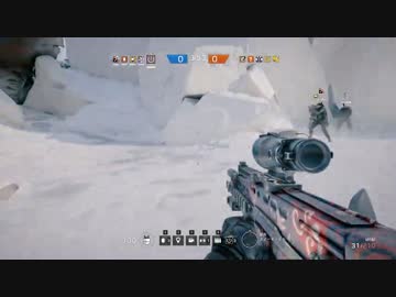 【PC】レインボーシックスシージ 新MAPを初見プレイ(8キル)