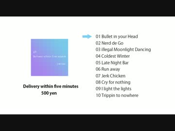 【ビートテープ】「Delivery within five minutes」クロスフェードデモ【Lupinus】