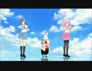 【MMD】年下の男の子　うさぎと一緒