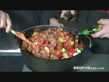 スーパーボウルの日にぴったりのミートチリ