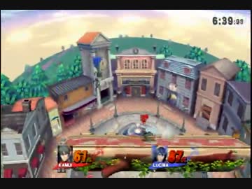 スマブラWiiU　ルキナ+（ろろい）　vs　カムイ（たなか）　Wi-Fi