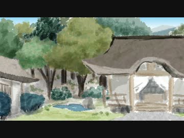 【東方手書き】霊夢さん家の縁側日記