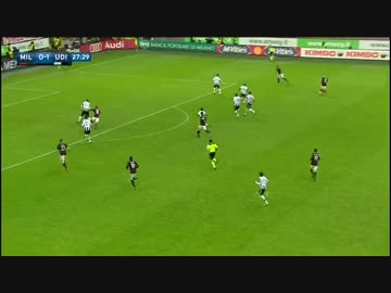 【本田さんは凄いわ】 ACミラン×ウディネーゼ　【完全ハイライト】